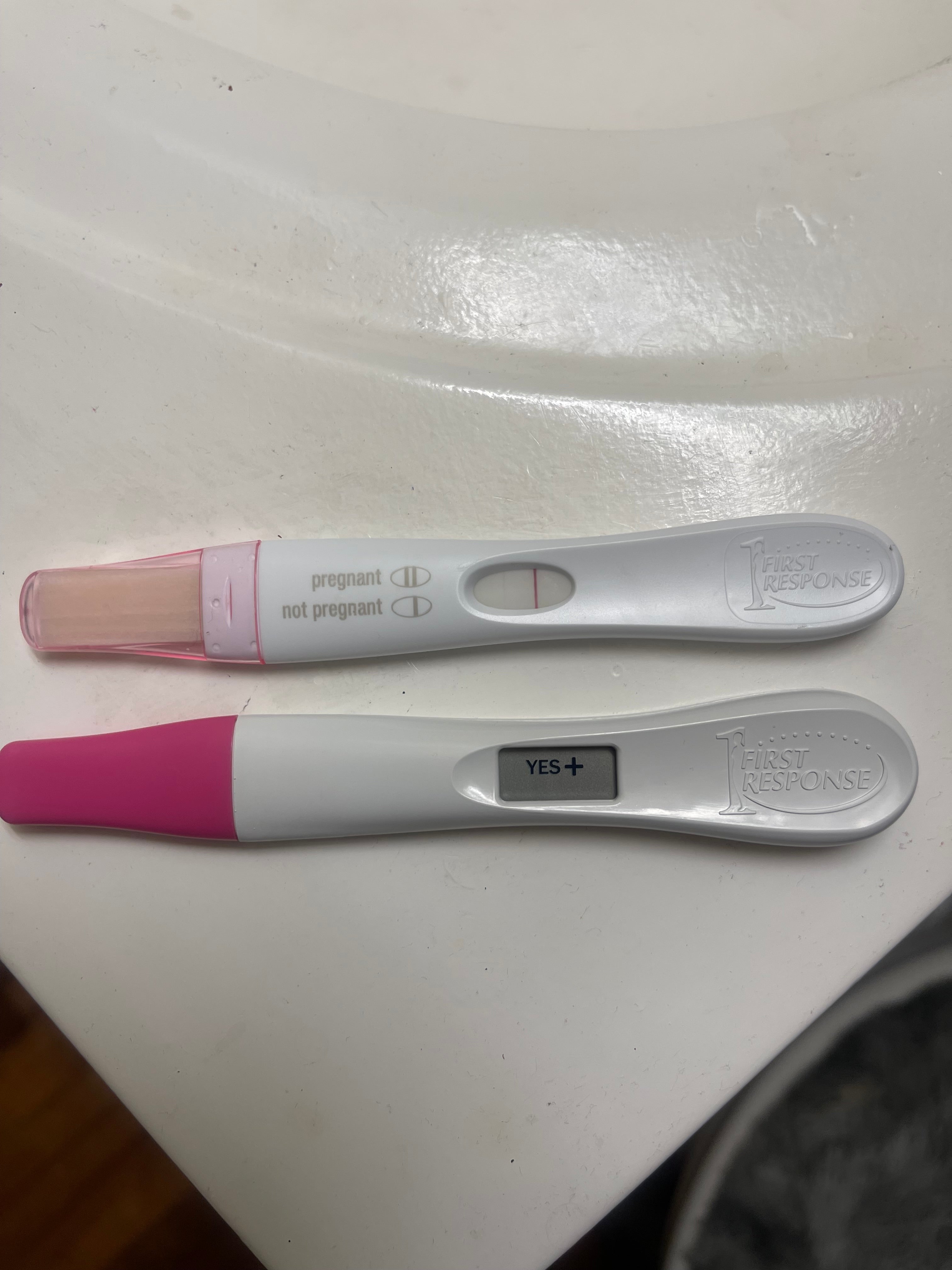 Two positive pregnancy tests