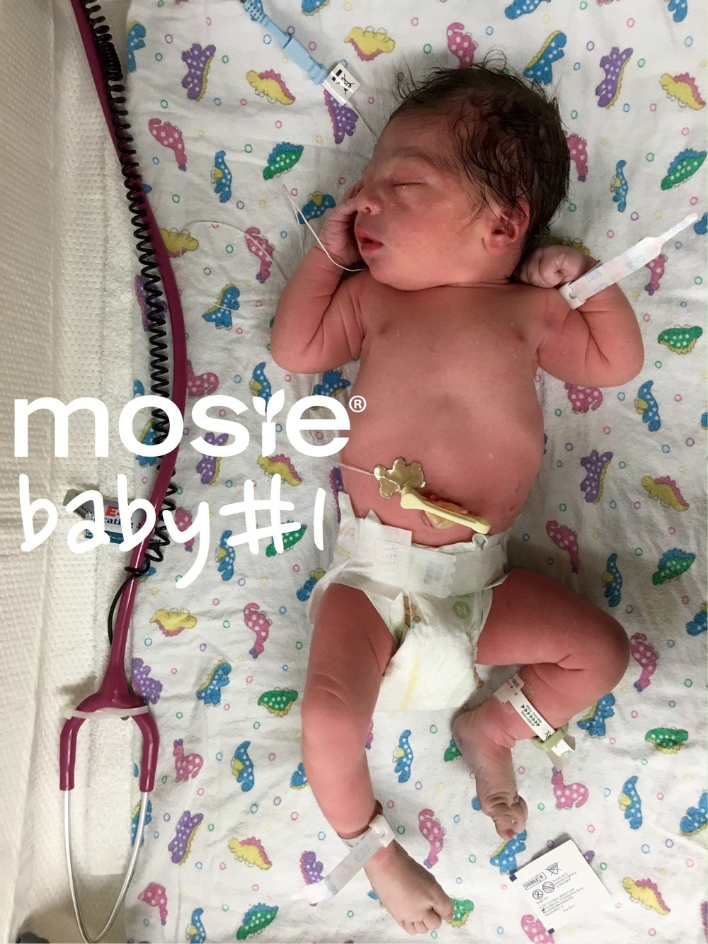 newborn mosie baby, Son of the creators of Mosie