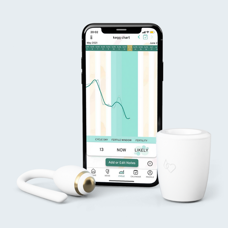 kegg fertility tracker: time ovulation without peeing on sticks!